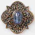 Five Jewels, Silver partial-gilt, jewels, French