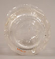 Beaker, Rock crystal, with later gilt silver foot, French