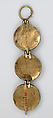 Chain with Birds and Geometric Motifs, Cloisonné enamel, gold, Kyivan Rus’