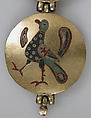 Chain with Birds and Geometric Motifs, Cloisonné enamel, gold, Kyivan Rus’