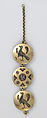 Chain with Birds and Geometric Motifs, Cloisonné enamel, gold, Kyivan Rus’