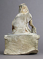 Virgin of the Annunciation, Limestone, traces of paint, French