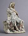 Virgin of the Annunciation, Limestone, traces of paint, French