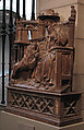 Saint Jerome at His Study, Wood, traces of paint, North Spanish
