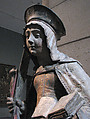 Saint Savina of Troyes or Saint Syra, Limestone with paint, French