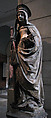 Saint Savina of Troyes or Saint Syra, Limestone with paint, French