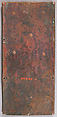 Book Cover Plaque with the Crucifixion, Copper: repoussé, engraved, chased, and gilt, Champlevé enamel, French