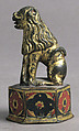 Seal, Champlevé enamel, copper-gilt, French or Italian