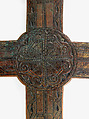 Crucifix, Copper alloy, gilt, Southeastern Europe (possibly)