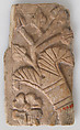 Relief Fragment with Rosette and Lotus Design, Elephant ivory, Coptic