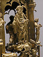Lamp or Censer, Gilt-copper alloy, silver, enamel en ronde bosse, rock crystal, North Italian
