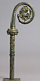 Crozier Head, Champlevé enamel, copper-gilt, French