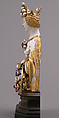 Saint Catherine of Alexandria, Gold, ronde-basse enamel, and jewels, French