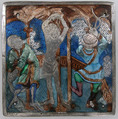 Plaque with the flagellation, Basse taille enamel, silver, Italian
