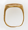 Finger Ring, Gold, Frankish