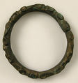 Bracelet with Spiral Designs, Copper alloy, Celtic