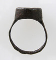 Finger Ring, Copper alloy, traces of gilding (?), Roman