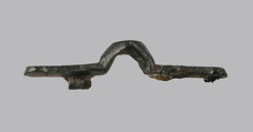 Equal-Arm Brooch, Copper alloy, Frankish