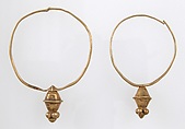 Earring, Gold, Avar