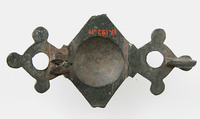 Openwork Brooch, Champlevé enamel, copper alloy, Roman