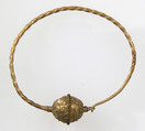 Earring, Gold, Langobardic