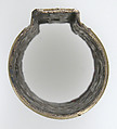 Mount for Spear Shaft, Silver-gilt, niello, Late Roman