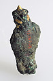 Serpent or "Uraeus", Copper alloy, gilding, glass, European