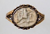 Finger Ring, Gold, granulation, intaglio, European