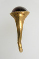 Finger Ring, Gold, garnet cabochon, Frankish