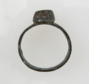 Finger Ring, Silvered Bronze, Frankish
