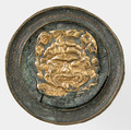 Bracteate, Gold on copper alloy, Roman