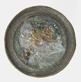 Bracteate, Gold on copper alloy, Roman