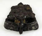 Belt Buckle, Iron, silver inlay, bronze, Frankish or Burgundian
