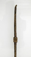 Hairpin, Bronze-gilt, (silver-gilt?), Frankish