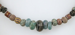 Beaded Necklace, Glass, Frankish
