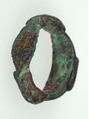 Finger Ring, Copper alloy, cast, "tinned" surface, Frankish