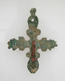 Cross, Copper alloy, Frankish