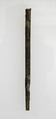 Hairpin, Bronze-gilt, Frankish