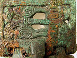 Belt Buckle, Copper alloy, tinned surface, Frankish