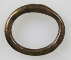 Ring, Copper alloy, Frankish