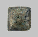 Boss, Pyramidal Hollow, Copper alloy, Frankish