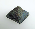 Sword Sheath Mount, Copper alloy, Frankish