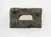Rectangular Plaque, Copper alloy, Frankish