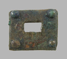 Rectangular Plaque, Copper alloy, Frankish