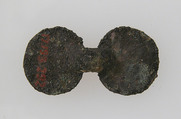 Equal-Arm Brooch, Copper alloy, Frankish