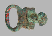 Buckle, Copper alloy, Frankish