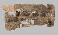 Double-Sided Comb, Bone, iron pins, Frankish