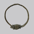 Earring, Copper alloy, Frankish