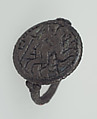 Finger Ring, Silver (?), Frankish