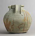 Jar, Earthenware with slip decoration, French